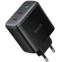 МЗП Hoco C160A Upgrade PD65W+QC3.0 (1USB-A/2C) – Black. Фото 5 з 6