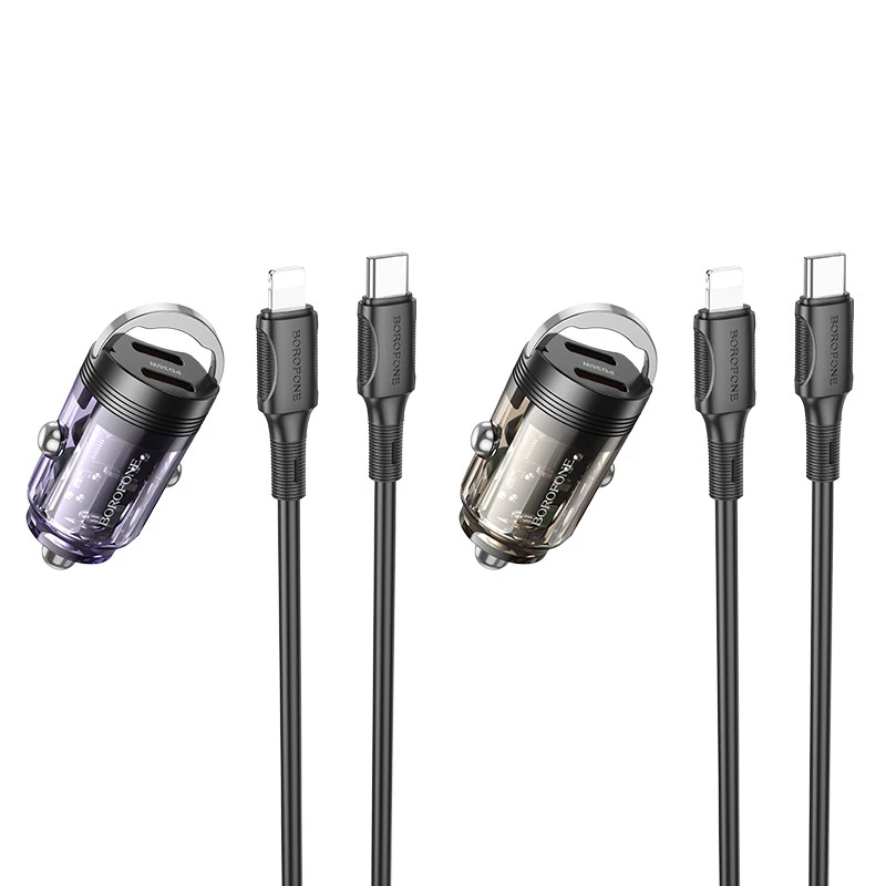 АЗУ Borofone BZ29B Outstanding PD36W (2C) + Type-C to Lightning фото 1 из 1