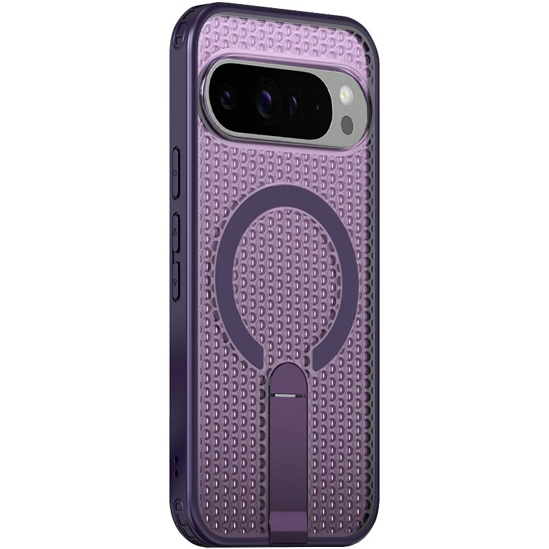 Чехол TPU Breeze with MagSafe stand для Google Pixel 9 Pro XL – Purple. Фото 3 из 3