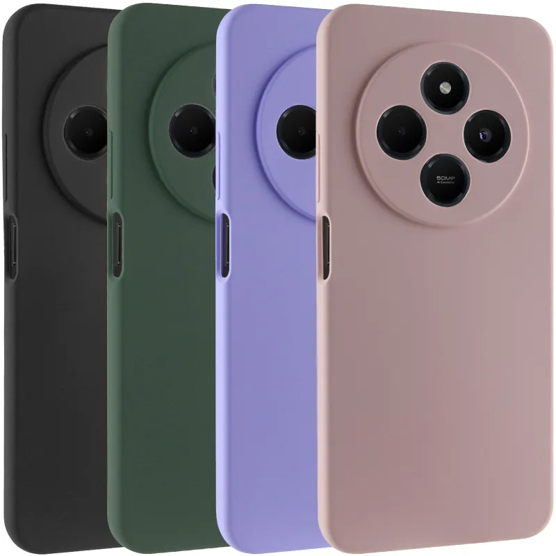 Чехол Silicone Case Lakshmi Premium з закритою камерою на Xiaomi Poco M7 фото 2 из 2