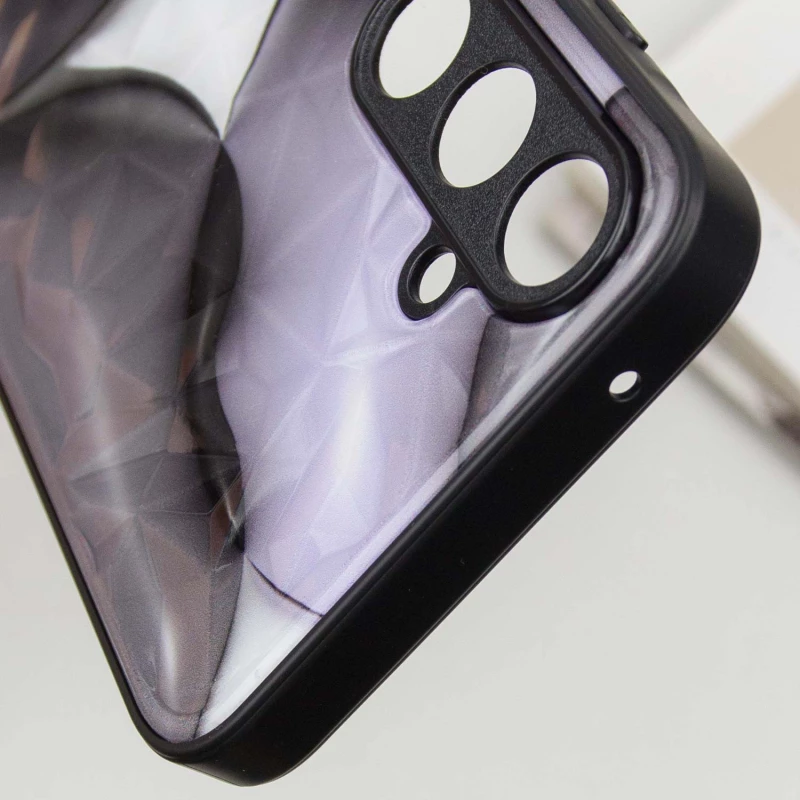 TPU+PC чехол Prisma BubbleGum для Xiaomi Poco M6 Pro 4G – 3D Grey. Фото 10 из 10