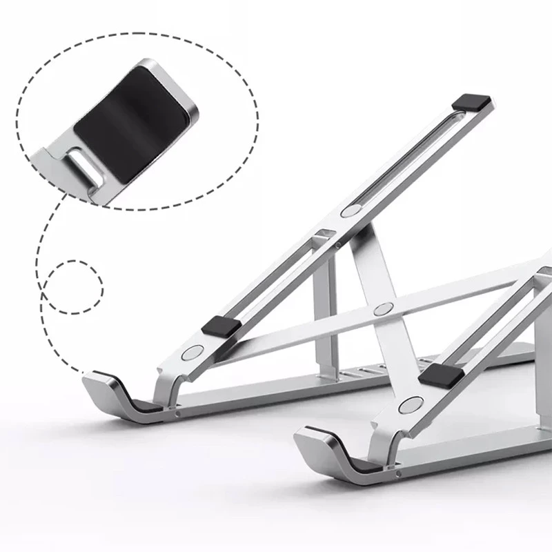 Підставка для ноутбуку WIWU S400 Laptop stand – silver. Фото 2 з 7
