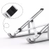 Підставка для ноутбуку WIWU S400 Laptop stand – silver. Фото 2 з 7