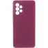 Чохол Silicone Case Lakshmi Premium із закритою камерою для Samsung Galaxy A13 4G – Бордовий / Plum. Фото 1 з 1
