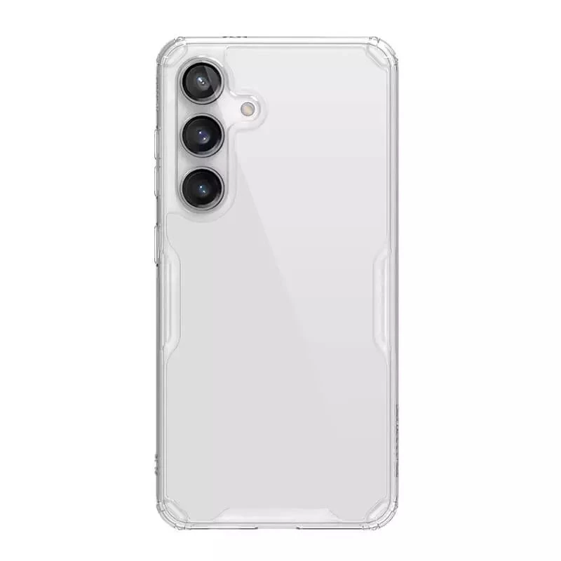 

Силиконовый чехол Nillkin с усиленной защитой углов для Samsung Galaxy S24+ (Бесцветный (прозрачный)), Безбарвний (прозорий)