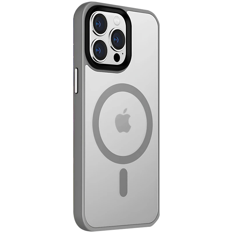 Чехол Ummi Colorful with MagSafe для Apple iPhone 15 Pro Max (6.7") – Серый / Grey. Фото 2 из 2