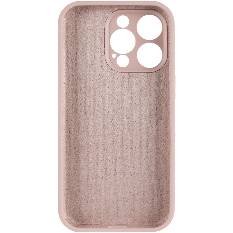 Чохол Silicone Case з захистом камери на Apple iPhone 15 Pro (6.1") – Сірий / Lavender. Фото 6 з 9