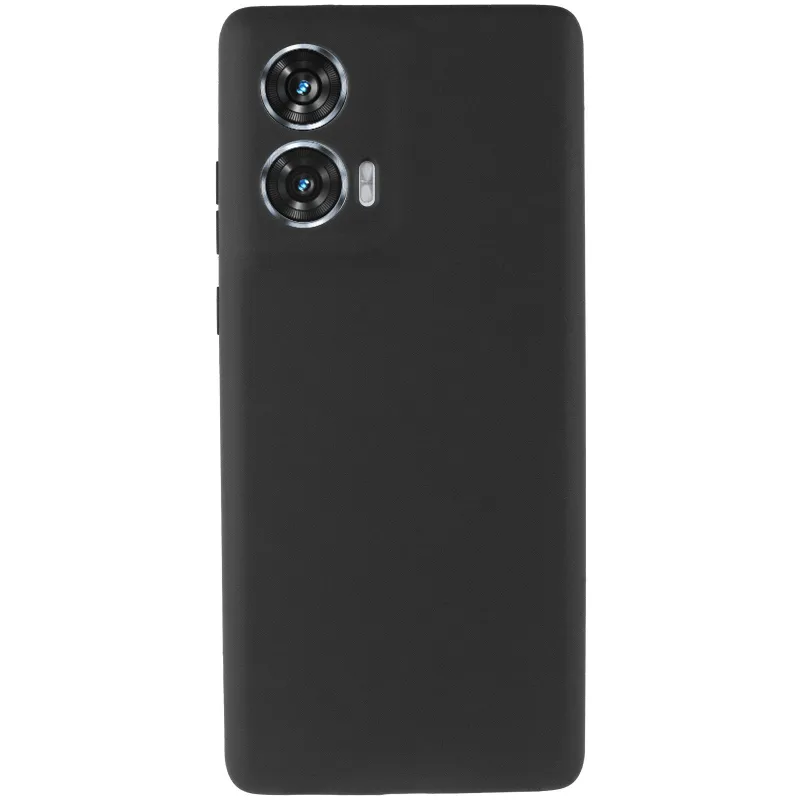 Чехол Silicone Case для Motorola Edge 50 Neo – Черный / Black. Фото 2 из 5