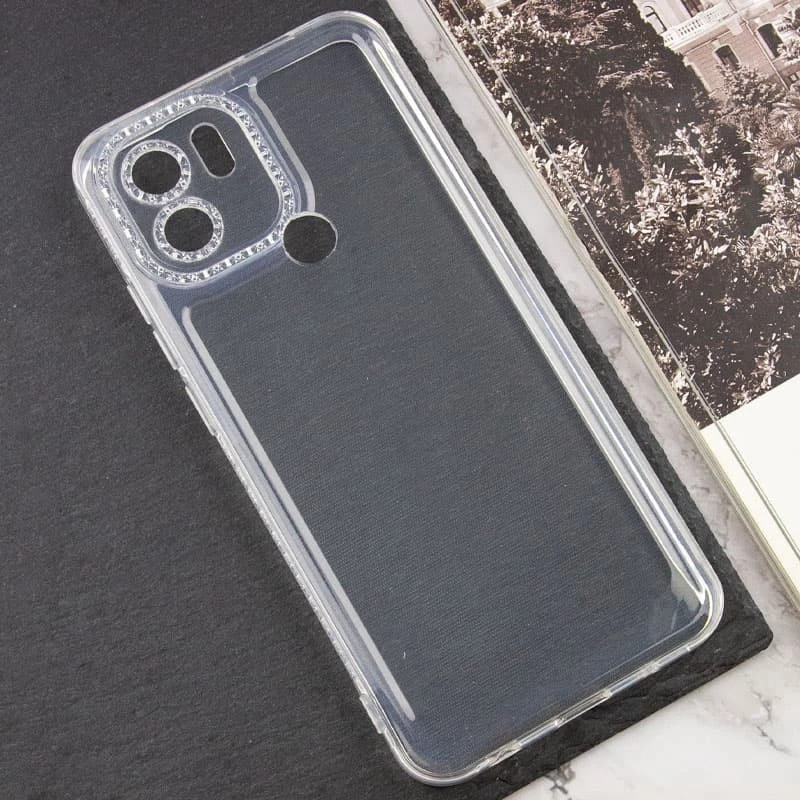 Силіконовий чохол з візерунком на Xiaomi Poco C51 – Прозорий. Фото 4 з 6