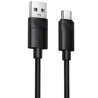 Дата кабель Borofone BX123 Leya USB to Type-C 36W (1m) — Black
