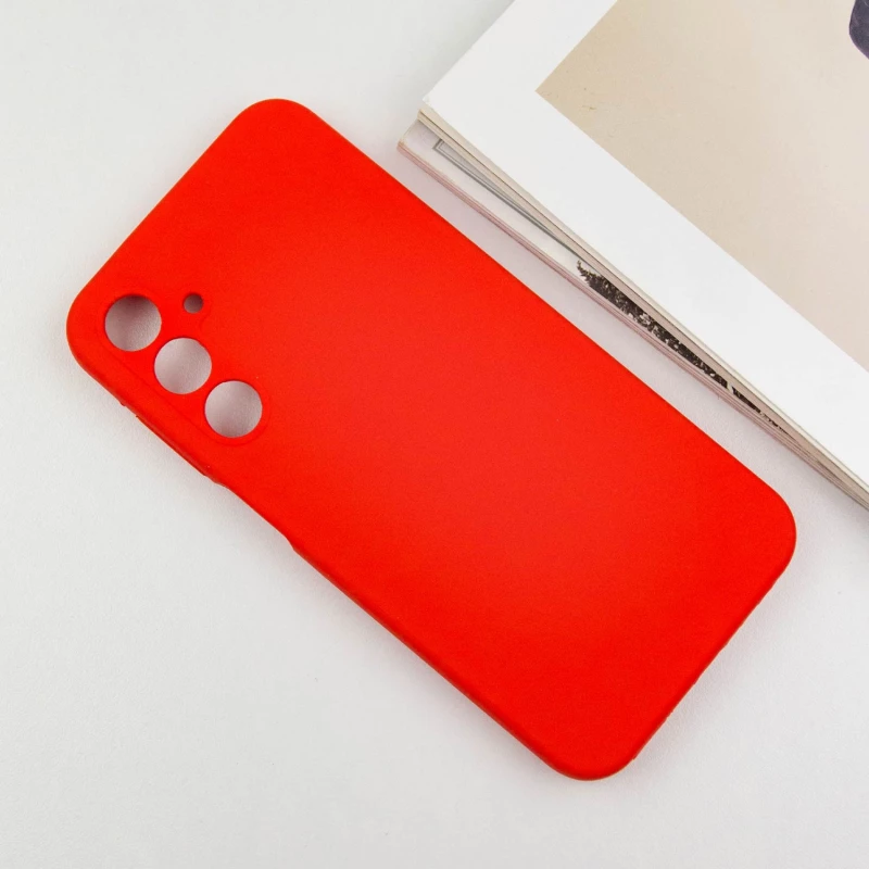Чохол Silicone Case Lakshmi Plus з закритою камерою на Samsung Galaxy A15 4G/5G – Червоний / Red. Фото 5 з 13