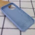 Чохол Silicone Case на Apple iPhone 12 Pro Max (6.7") – Блакитний / Lilac Blue. Фото 3 з 3