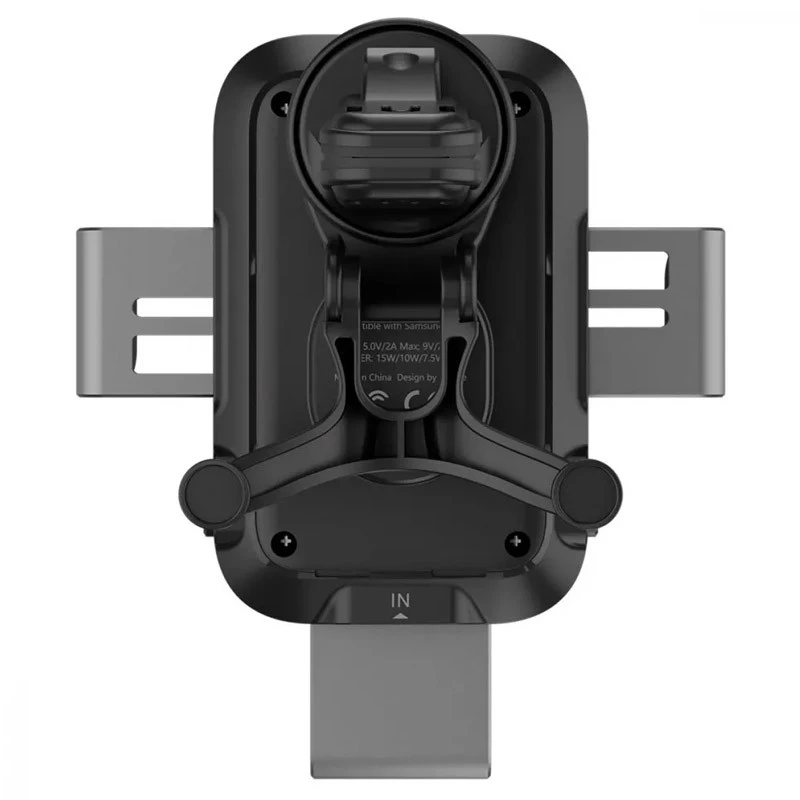 Автодержатель с БЗУ Proove Triple Clamp Pro 15W – Metal gray. Фото 4 из 7