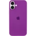 Чохол Silicone Case з закритим низом на Apple iPhone 16 – Фіолетовий / Grape. Фото 1 з 8
