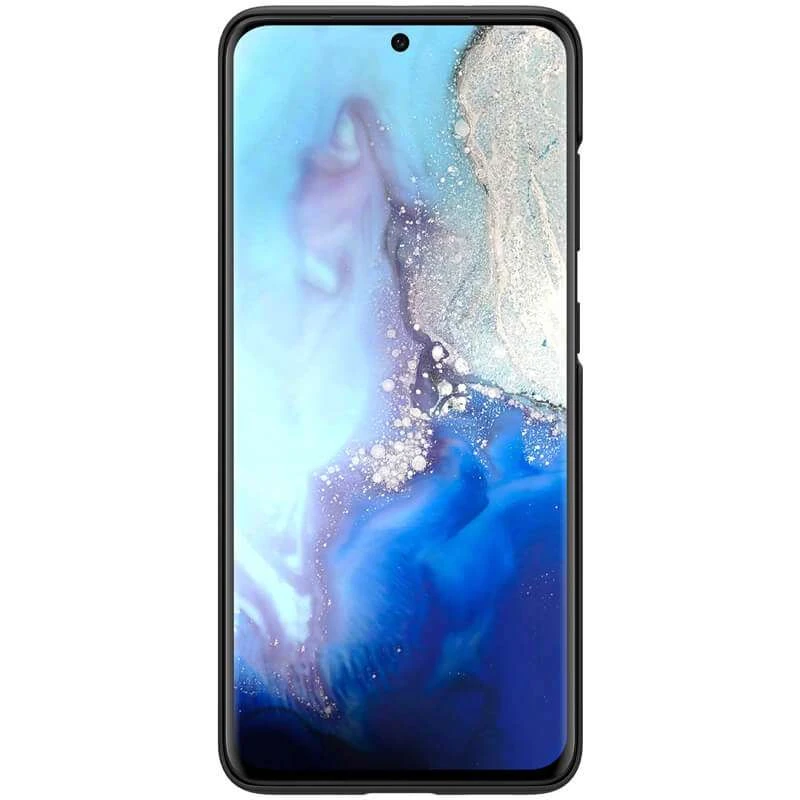 Пластикова накладка Nillkin Frost на Samsung Galaxy S20 – Чорний. Фото 2 з 4