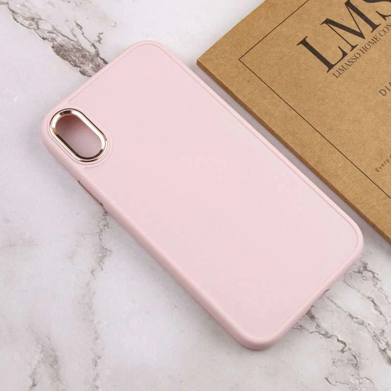 TPU чохол Bonbon з металевими кнопками на Apple iPhone XR (6.1") – Рожевий / Light pink. Фото 4 з 5