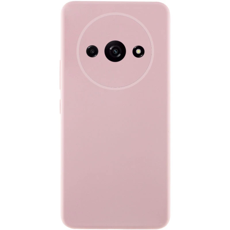 Чохол Silicone Case Lakshmi Premium із закритою камерою для Xiaomi Redmi A3 – Рожевий / Pink Sand. Фото 1 з 3