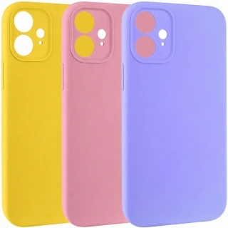 Чохол Silk Full Camera Protective (AA) NO LOGO для Apple iPhone 12 mini (5.4") фото 1 з 3