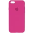 Чехол Silicone Case с закрытым низом для Apple iPhone 6/6s (4.7") – Малиновый / Dragon Fruit. Фото 1 из 1