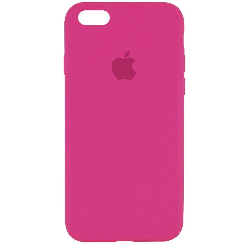 

Чехол Silicone Case с закрытым низом для Apple iPhone 6/6s (4.7") (Малиновый / Dragon Fruit)