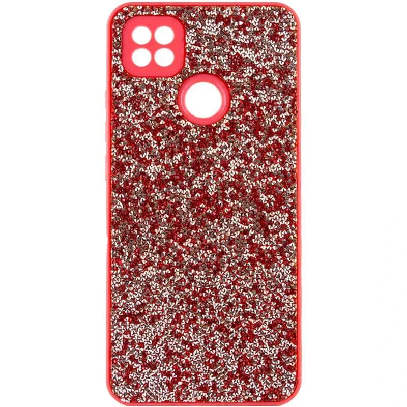 

Чохол зі стразами та закритою камерою на Xiaomi Redmi 10A (Red)
