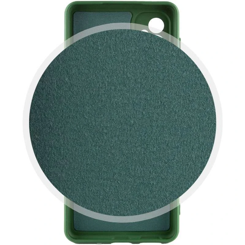 Чехол Silicone Case Lakshmi с закрытой камерой для Samsung Galaxy M13 4G – Зеленый / Dark green. Фото 4 Чехол Silicone Case Lakshmi с закрытой камерой для Samsung Galaxy M13 4G – Зеленый / Dark green. Фото 4 из 6