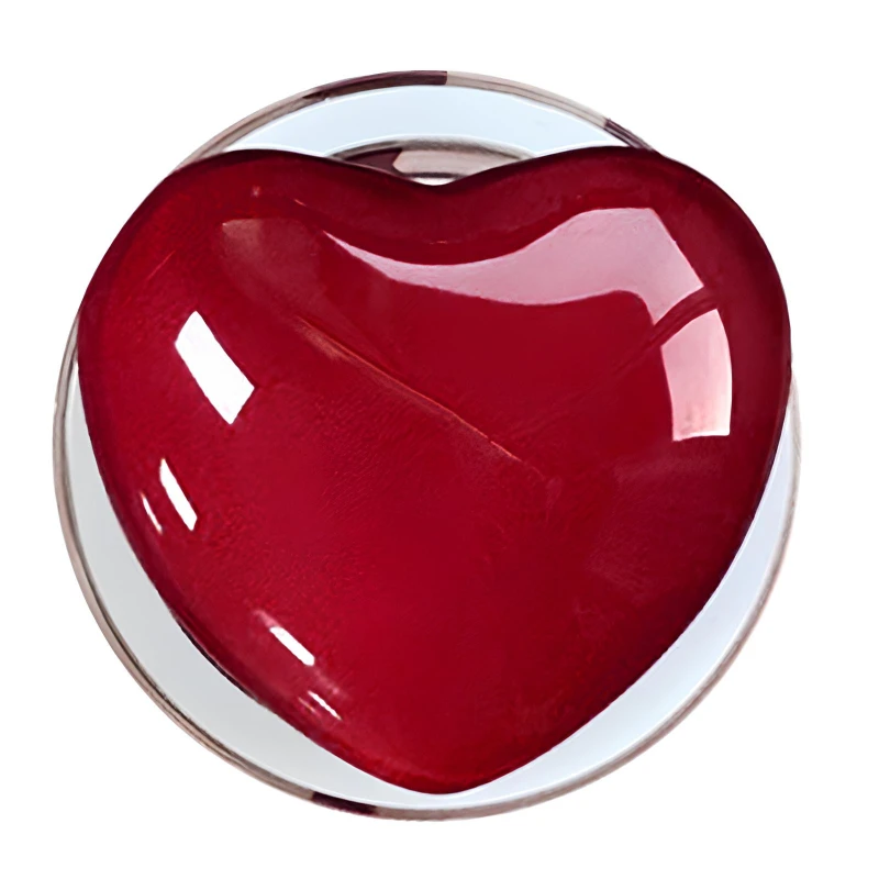 Тримач для телефону Popsocket Big Heart – Wine red. Фото 1 з 3