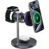 БЗП WIWU Wi-W041 Space Qi2 3 in 1 wireless charger – Black. Фото 2 з 4