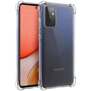 Силиконовый чехол с крытыми бортами для Samsung Galaxy A72 4G / A72 5G фото 1 из 1