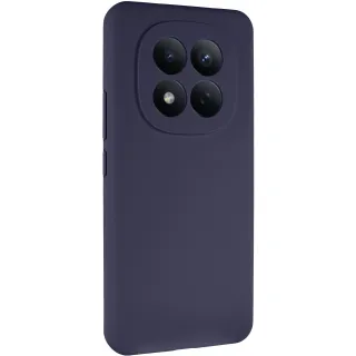 Чохол Silicone Case Lakshmi Premium із закритою камерою для Xiaomi Redmi Note 15 Pro 5G — Темно-синій / Midnight blue