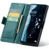 Шкіряний чохол-книжка CaseMe Nappa leather для Xiaomi Redmi Note 11 (Global) / Note 11S – Green. Фото 6 з 10