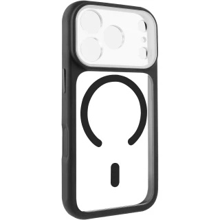 Чехол TPU+PC GETMAN Moon Clear with MagSafe для Apple iPhone 18 фото 1 из 6