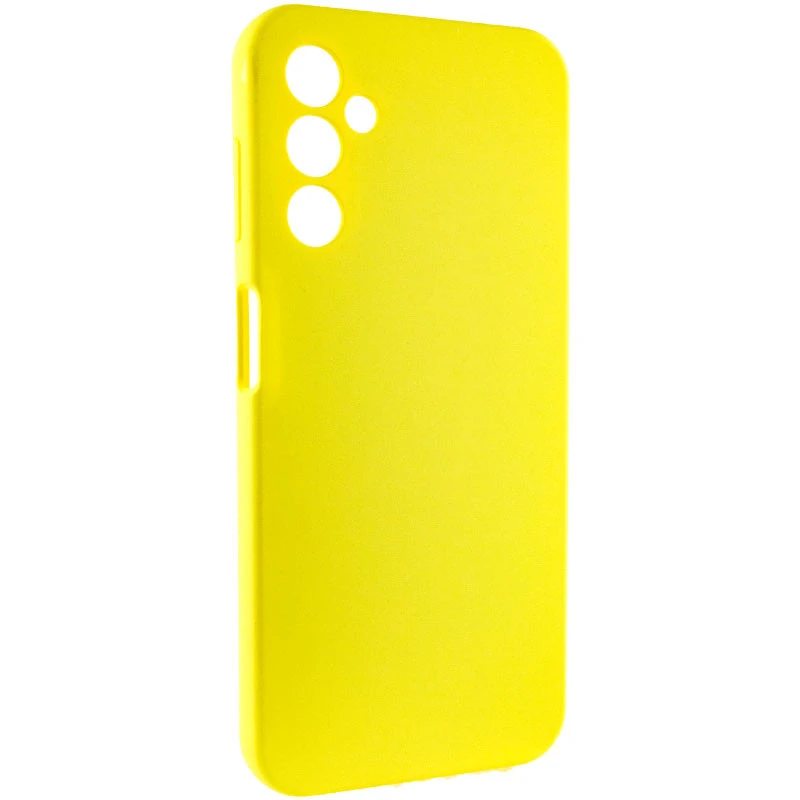 Чохол Silicone Case Lakshmi Premium із закритою камерою для Samsung Galaxy A15 4G/5G – Жовтий / Yellow. Фото 2 з 7