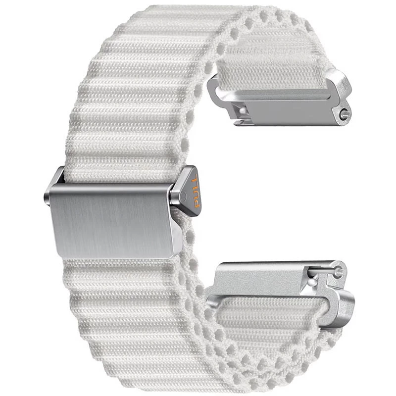 Ремінець Nylon Ocean Band для Smart Watch 20mm – White. Фото 1 з 4