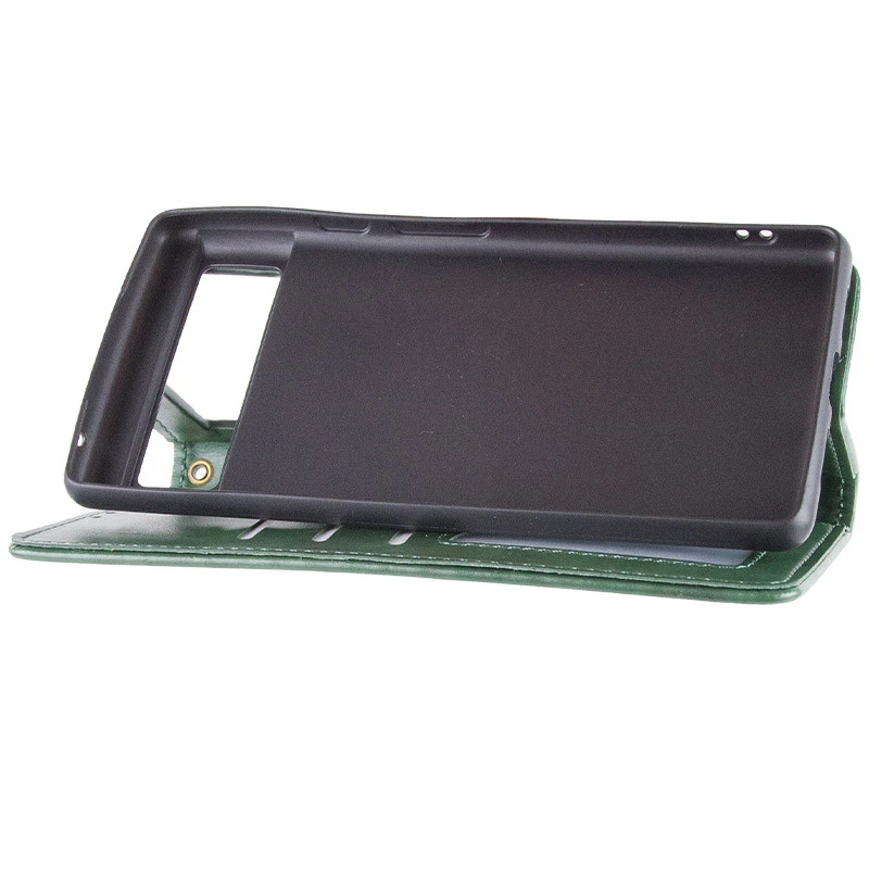 Чехол-книжка GETMAN Gallant  для Google Pixel 6a – Зеленый. Фото 9 из 12
