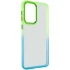 Силиконовый чехол фреш для Xiaomi Redmi Note 11 Pro 4G/5G – Бирюзовый / Лимонный. Фото 1 из 5