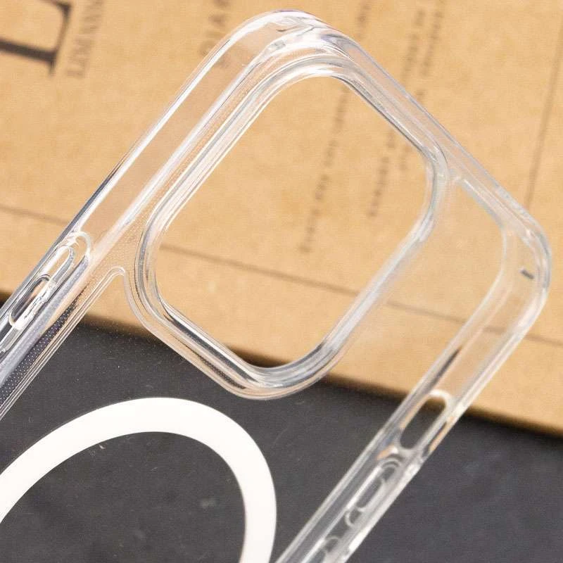 Чохол SGP Ultra Hybrid (MagFit) на Apple iPhone 14 Pro Max (6.7") – Прозорий. Фото 11 з 12