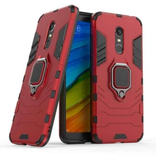 Противоударный чехол Transformer с кольцом для Xiaomi Redmi 5 Plus / Redmi Note 5 (Single Camera) фото 1 Противоударный чехол Transformer с кольцом для Xiaomi Redmi 5 Plus / Redmi Note 5 (Single Camera) фото 1 из 8