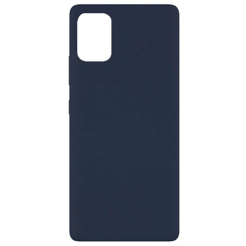 

Чохол Silicone Case без лого на Xiaomi Mi 10 Lite (Синій / Midnight blue)