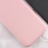 Кольоровий силіконовий чохол GETMAN із закритою камерою для Samsung Galaxy A06 – Рожевий / Pink Sand. Фото 5 з 9