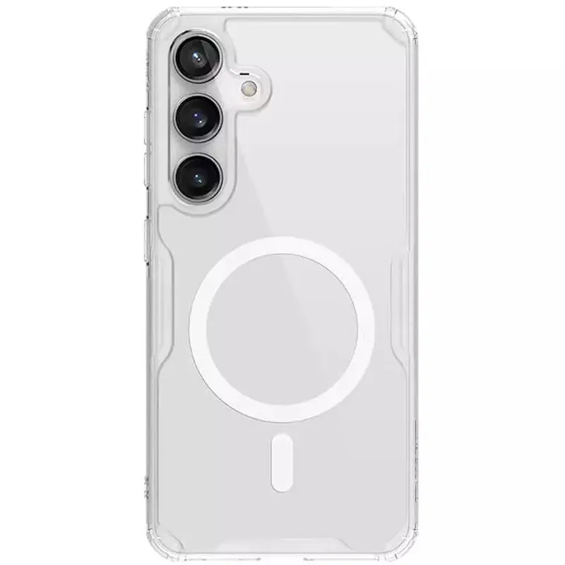 TPU чохол Nillkin Nature Pro з MagSafe на Samsung Galaxy A57 5G – Безбарвний (прозорий). Фото 3 з 4
