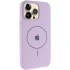 Чохол Silicone Case Full Protective (AA) V2 with MagSafe для Apple iPhone 13 Pro Max (6.7") – Бузковий / Lilac. Фото 2 з 6