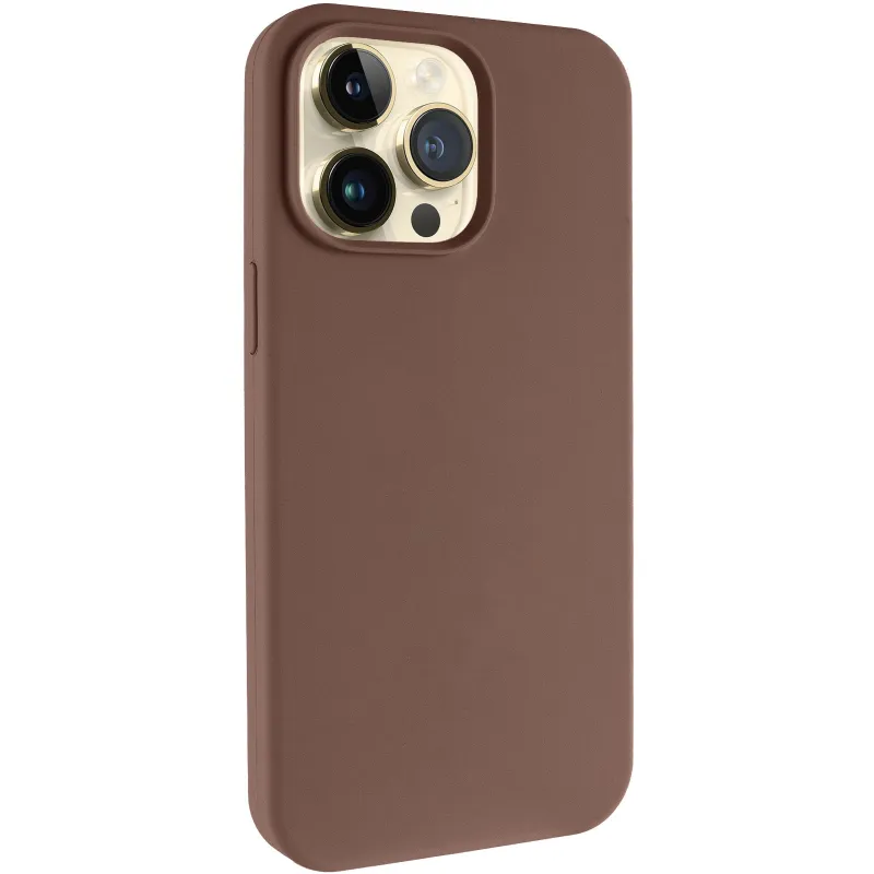 Чохол Silk Full Protective (AA) NO LOGO для Apple iPhone 14 Pro (6.1") – Коричневий / Brown. Фото 1 з 6