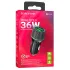 АЗП Borofone BZ21A Brilliant QC3 total 36W (2USB-A) – Black. Фото 3 з 3