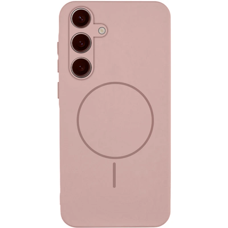 Силіконовий чохол Lakshmi MagFit з захистом камери для Samsung Galaxy S26 – Рожевий / Pink Sand. Фото 1 з 1