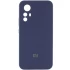 Чохол Silicone Case Lakshmi Premium L з закритою камерою на Xiaomi Redmi Note 12S – Темно-синій / Midnight blue. Фото 1 з 3