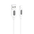 Дата кабель Borofone BX114 Structure USB to Lightning 2.4A (1m) – White. Фото 1 з 5