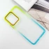 Силіконовий чохол фреш на Xiaomi Redmi 13C – Бірюзовий / Лимонный. Фото 3 з 9