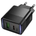 МЗП Hoco CS112A Lounge PD30W+QC3.0 (1USB-A/1C) – Black. Фото 3 з 5