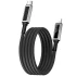 Дата кабель WIWU C080 Warriors Type-C to Lightning 27W (1m) – Black. Фото 4 з 6